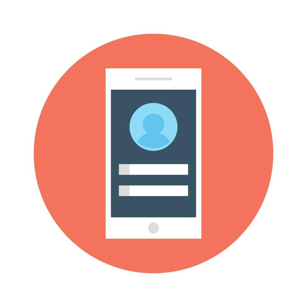 App Interface  vector Flat Icon style illustration. EPS 10