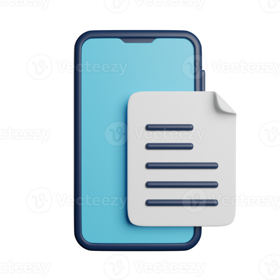 Phone Document File png