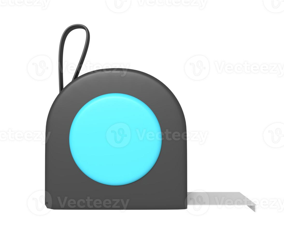 3d icon of meter roll png