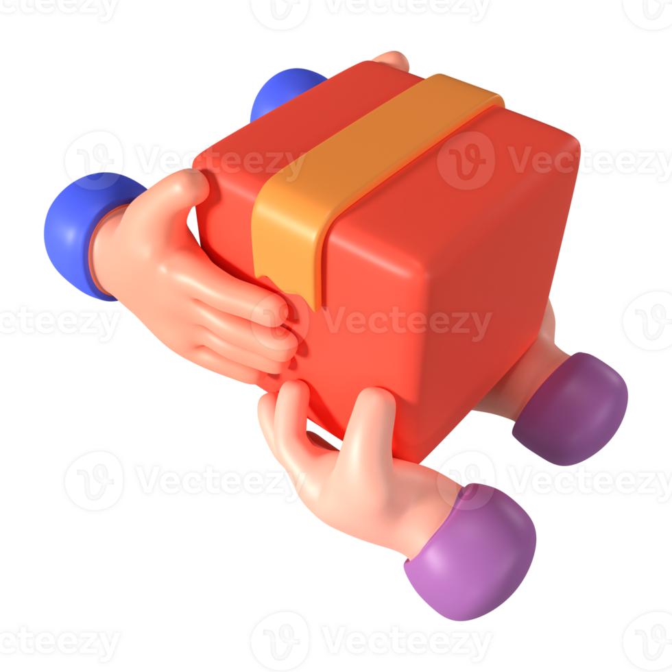 Package Received 3D Illustration Icon png