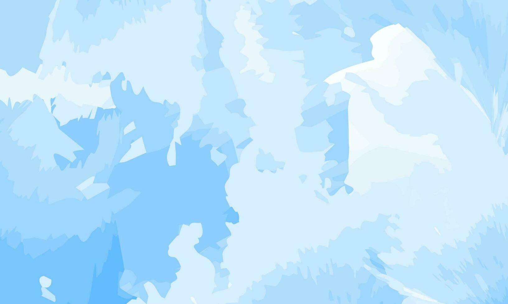 Abstract blue watercolor vector background