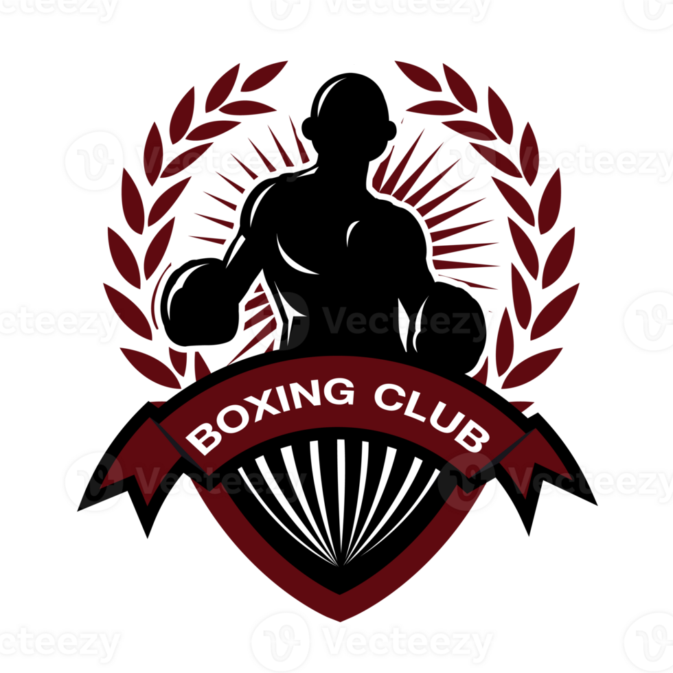 Illustration of boxing logo png