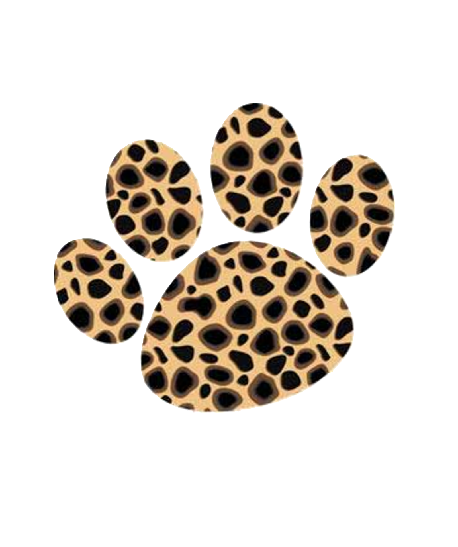 Free cheetah paw print, leopard print, cat print, dog print 23522742