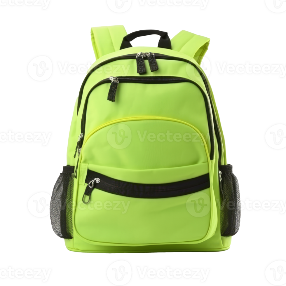 School backpack cutout png