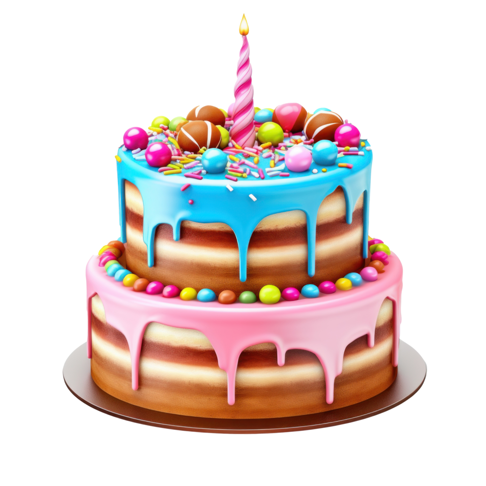 Birthday cake cutout png