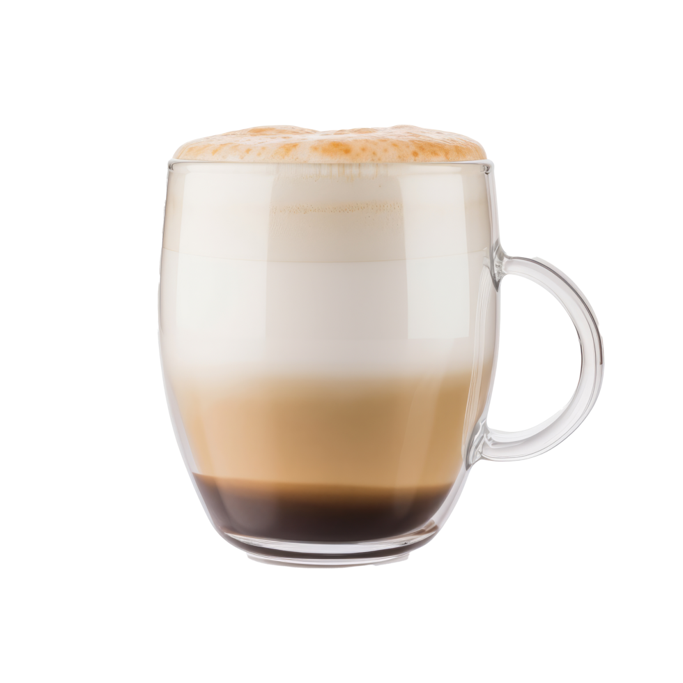 Cappuccino coffee cup cutout png