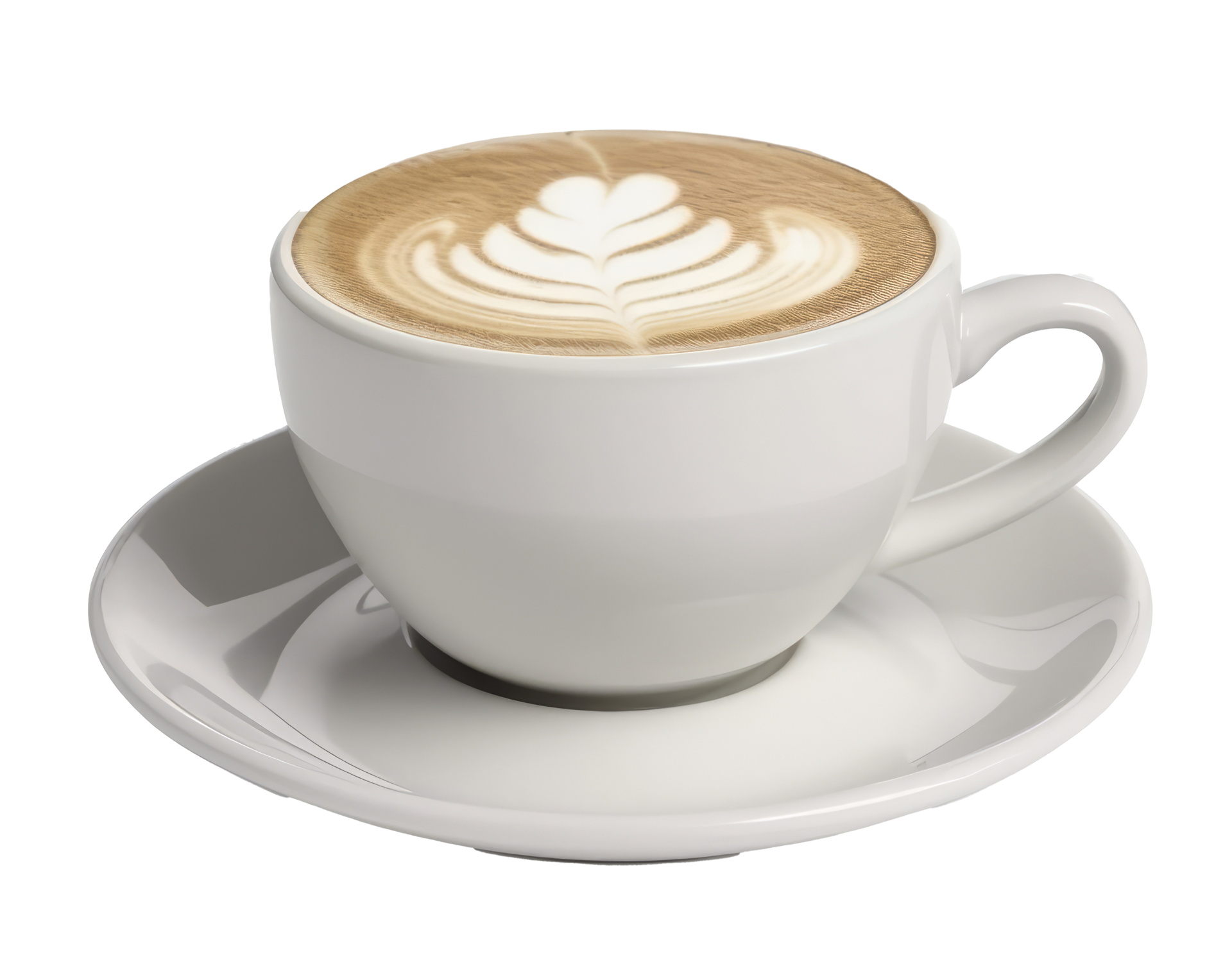 Cappuccino coffee cup cutout 23522881 PNG