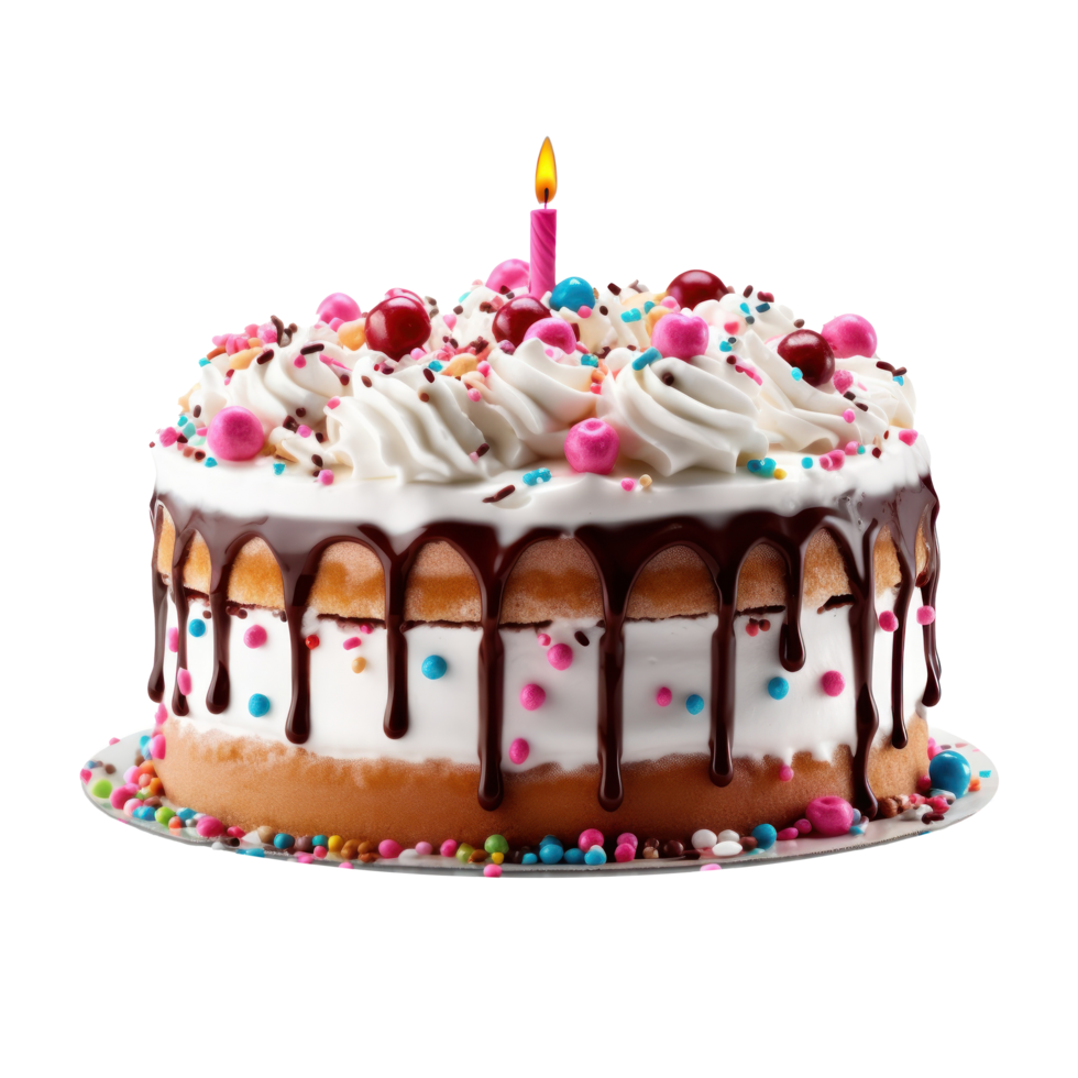 Birthday cake cutout png