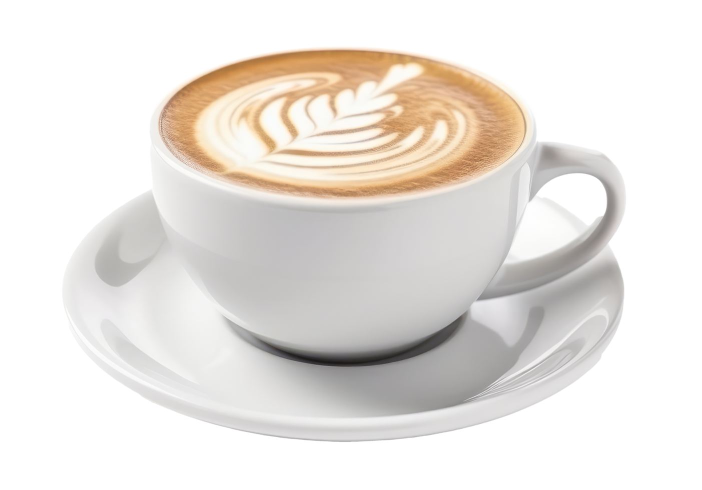 Cappuccino Kaffee Tasse ausgeschnitten png