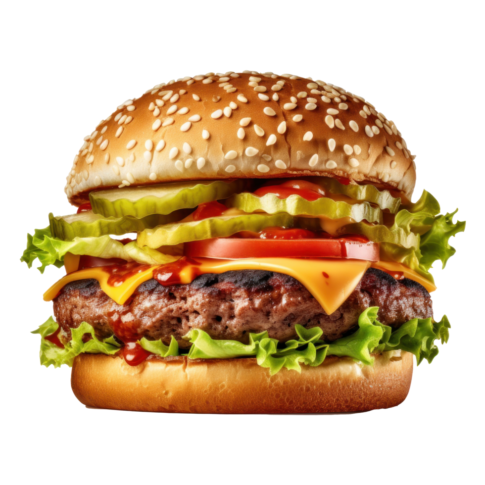 rundvlees hamburger uitknippen png