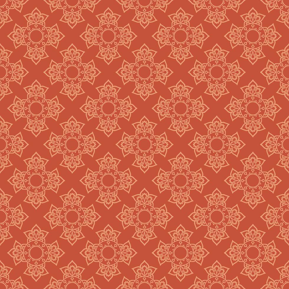 Red seamless wallpaper pattern vector. vector