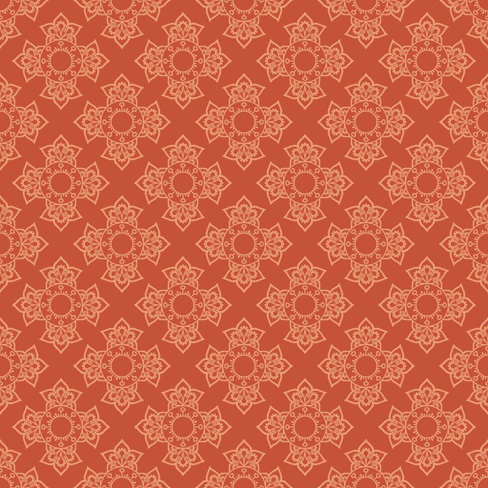 Red seamless wallpaper pattern vector. vector