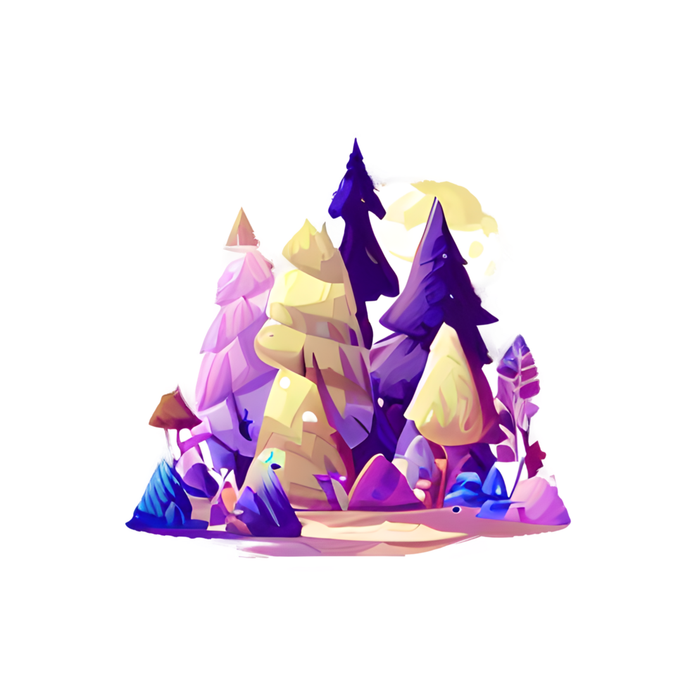 forest fantasy world png