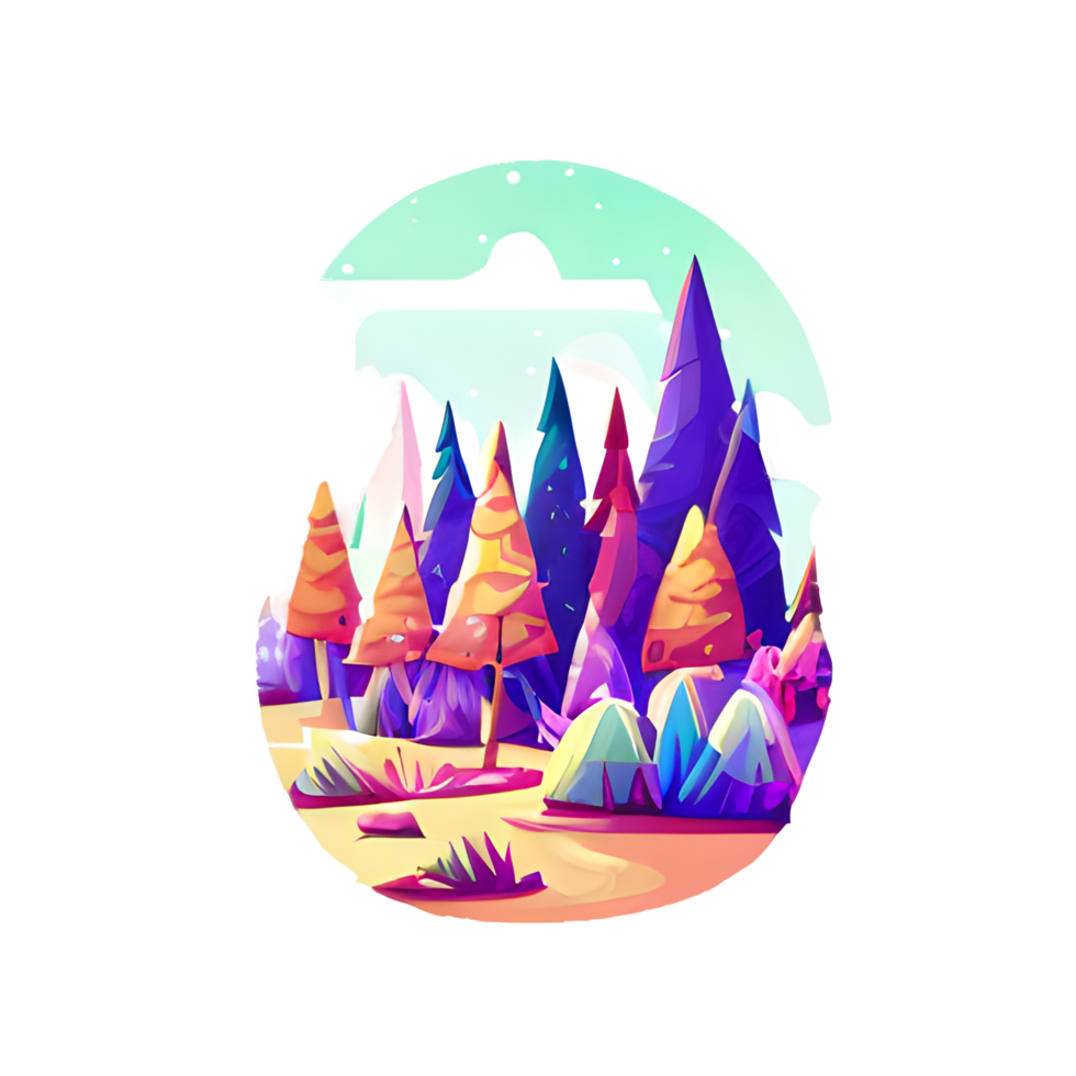 forest fantasy world png