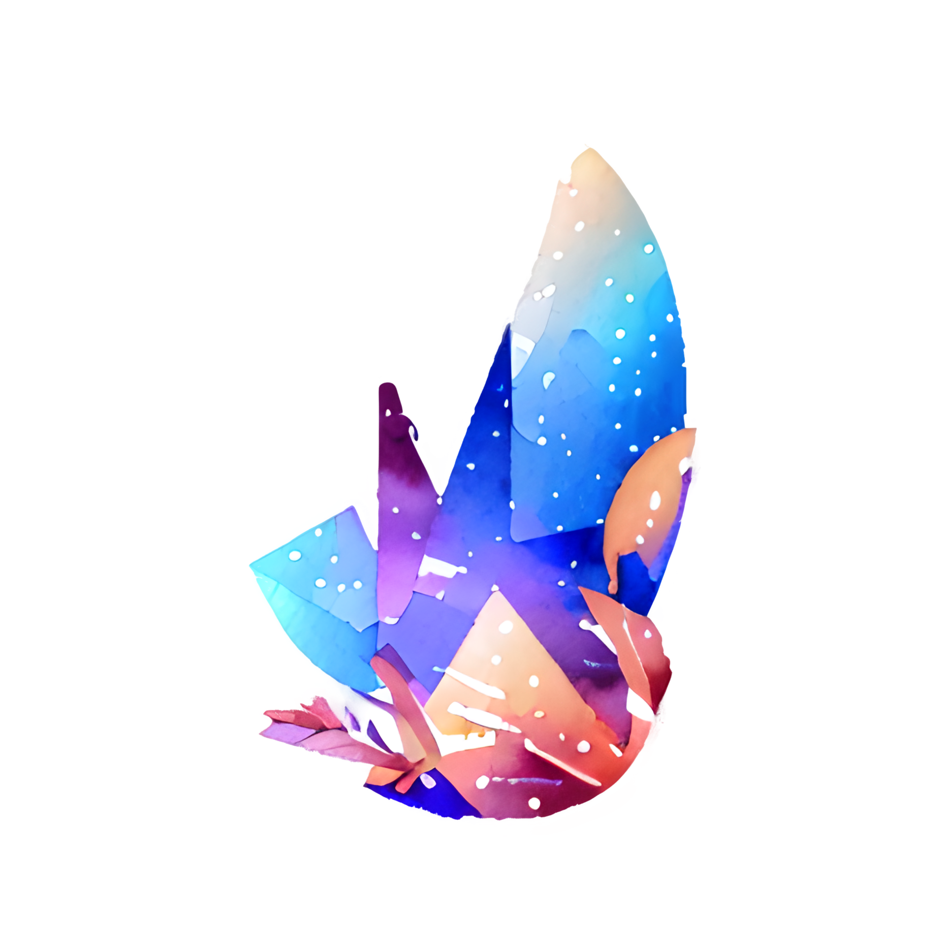 flower watercolor painting element 23523921 PNG