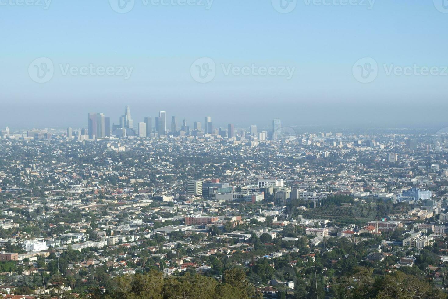 Downtown Los Angeles, seen from the Griffith Observatory photo