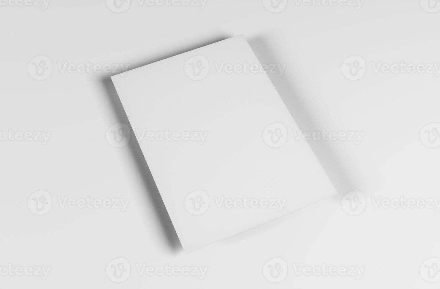 Paper textured object in white background photo