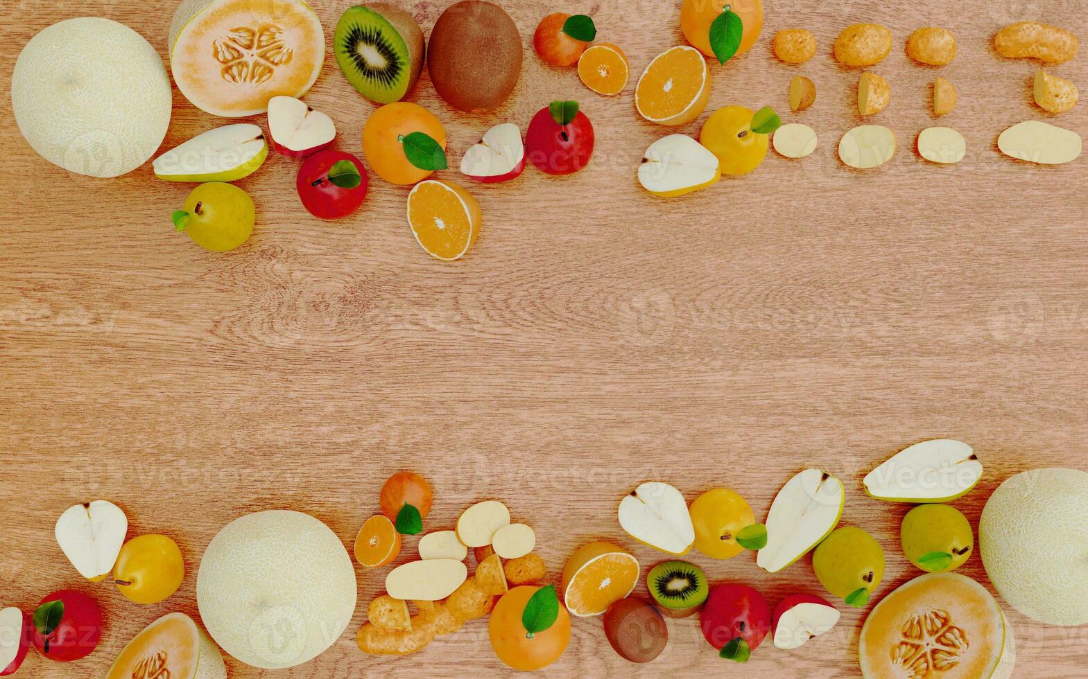 Fruits on Table Illustration Background 23524181 Stock Photo at Vecteezy