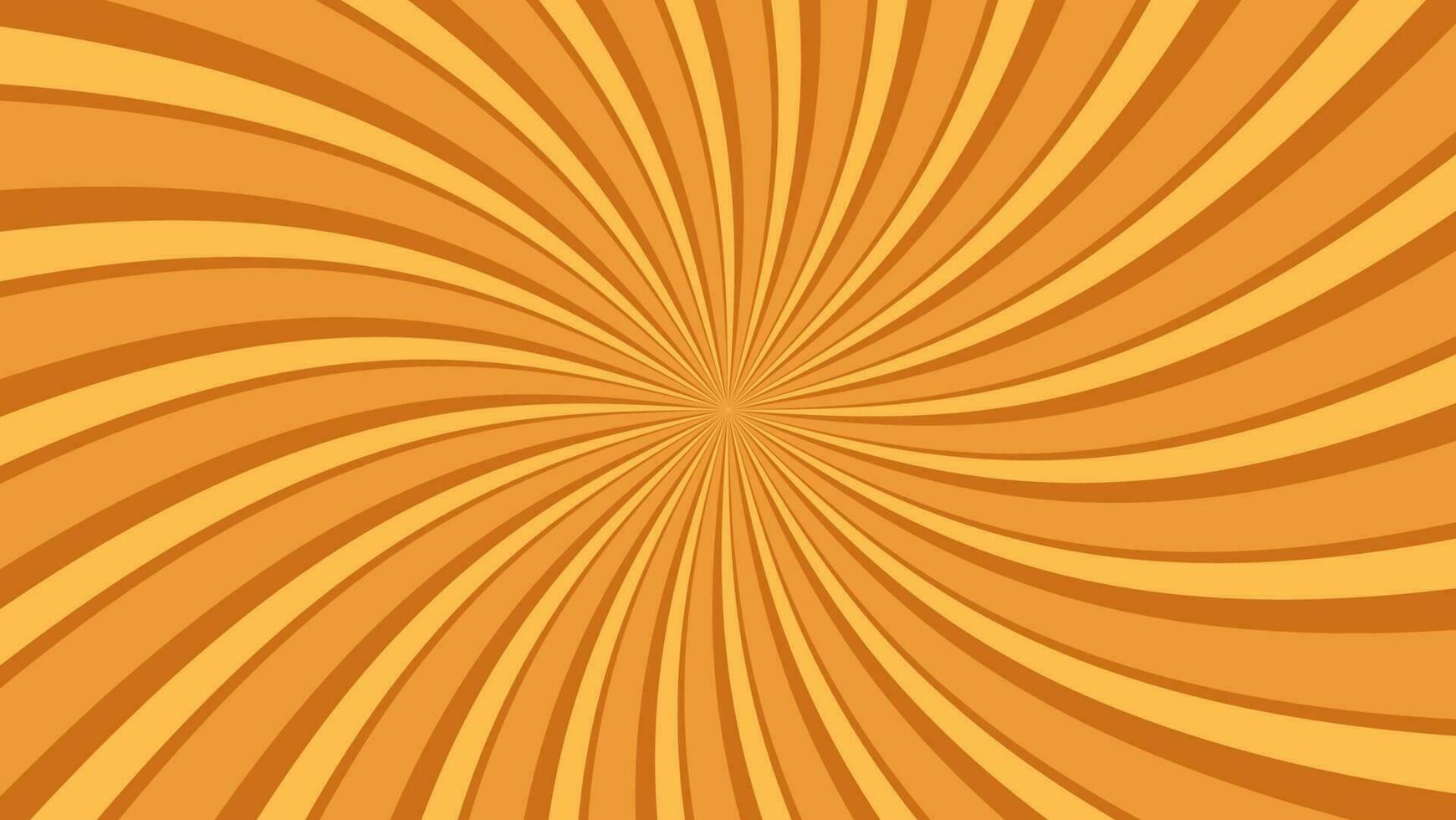 abstract orange sunburst pattern background for modern graphic design element. shining ray cartoon with colorful for website banner wallpaper and poster card decoration vector