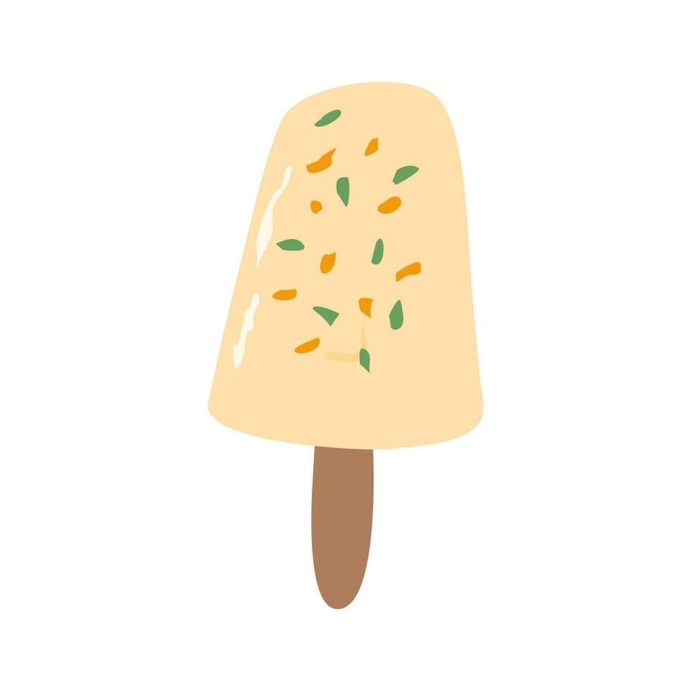 kulfi hielo crema vector