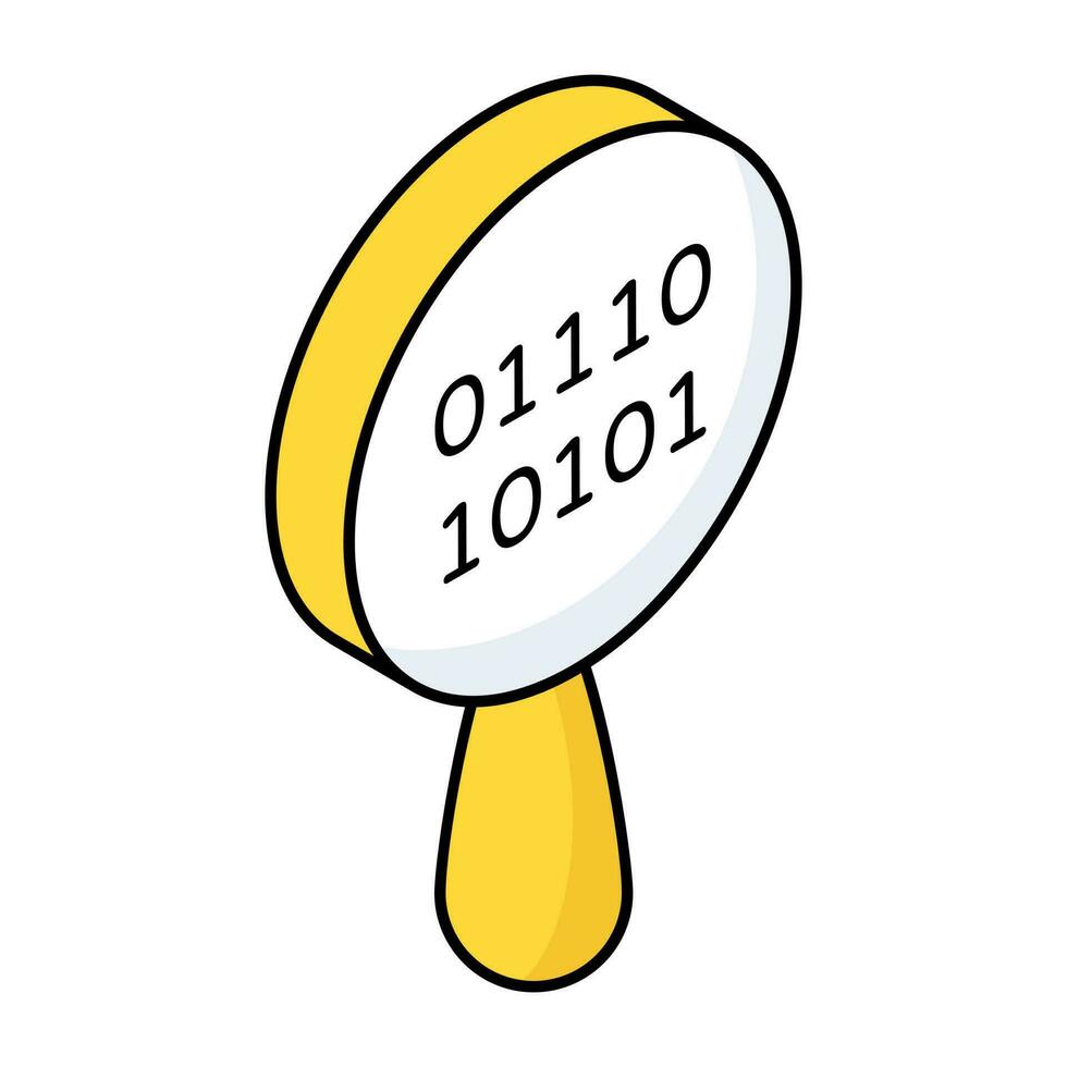 Trendy vector design of search binary data