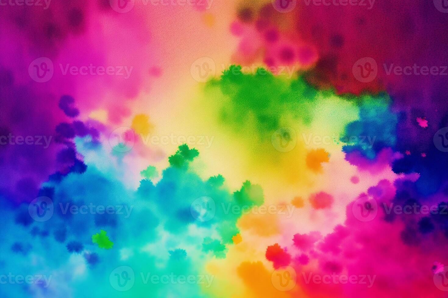 Abstract colorful background. Watercolor paint. Digital art, photo