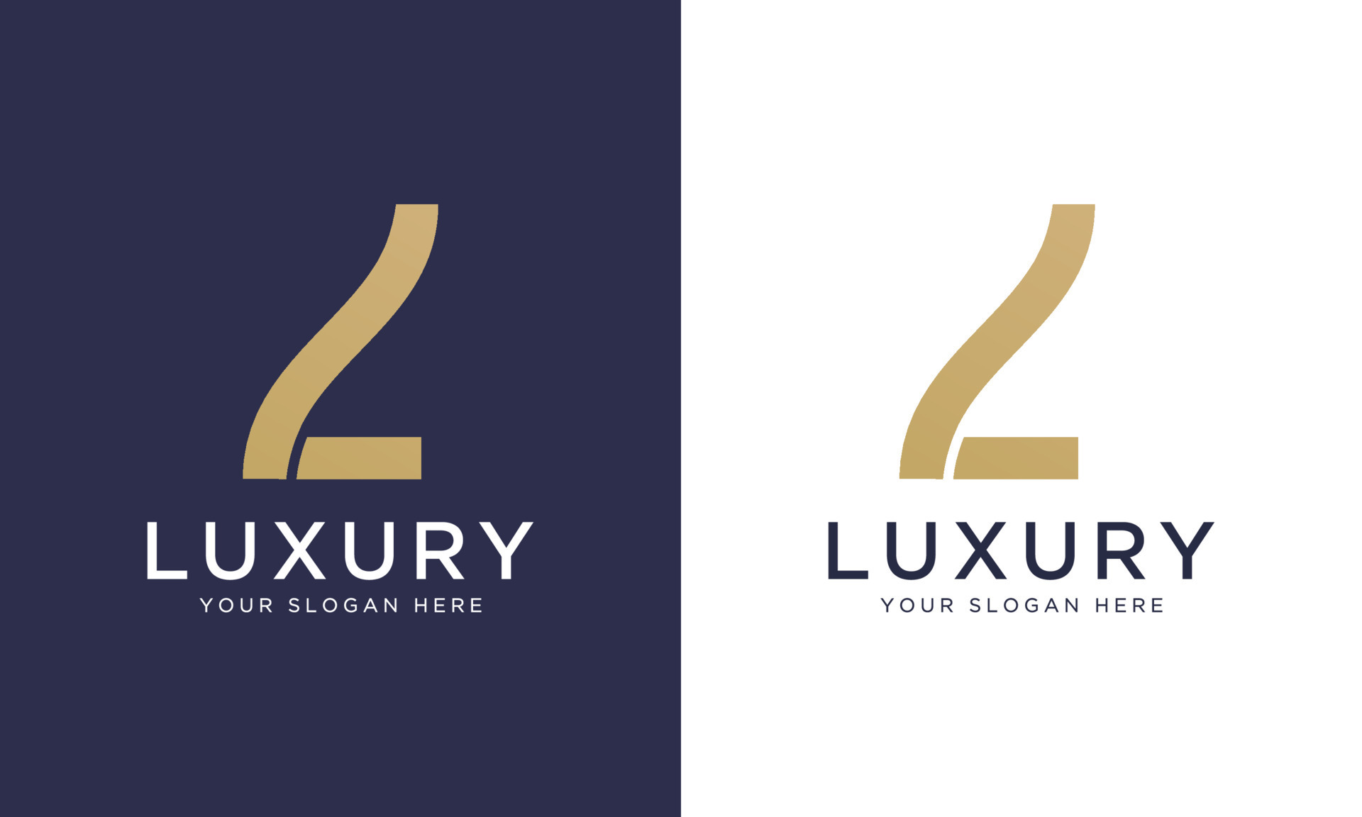 Royal Premium Letter L Logo Design Vector Template In Gold Color Royal Premium Letter L Logo Design Vector Template In Gold Color