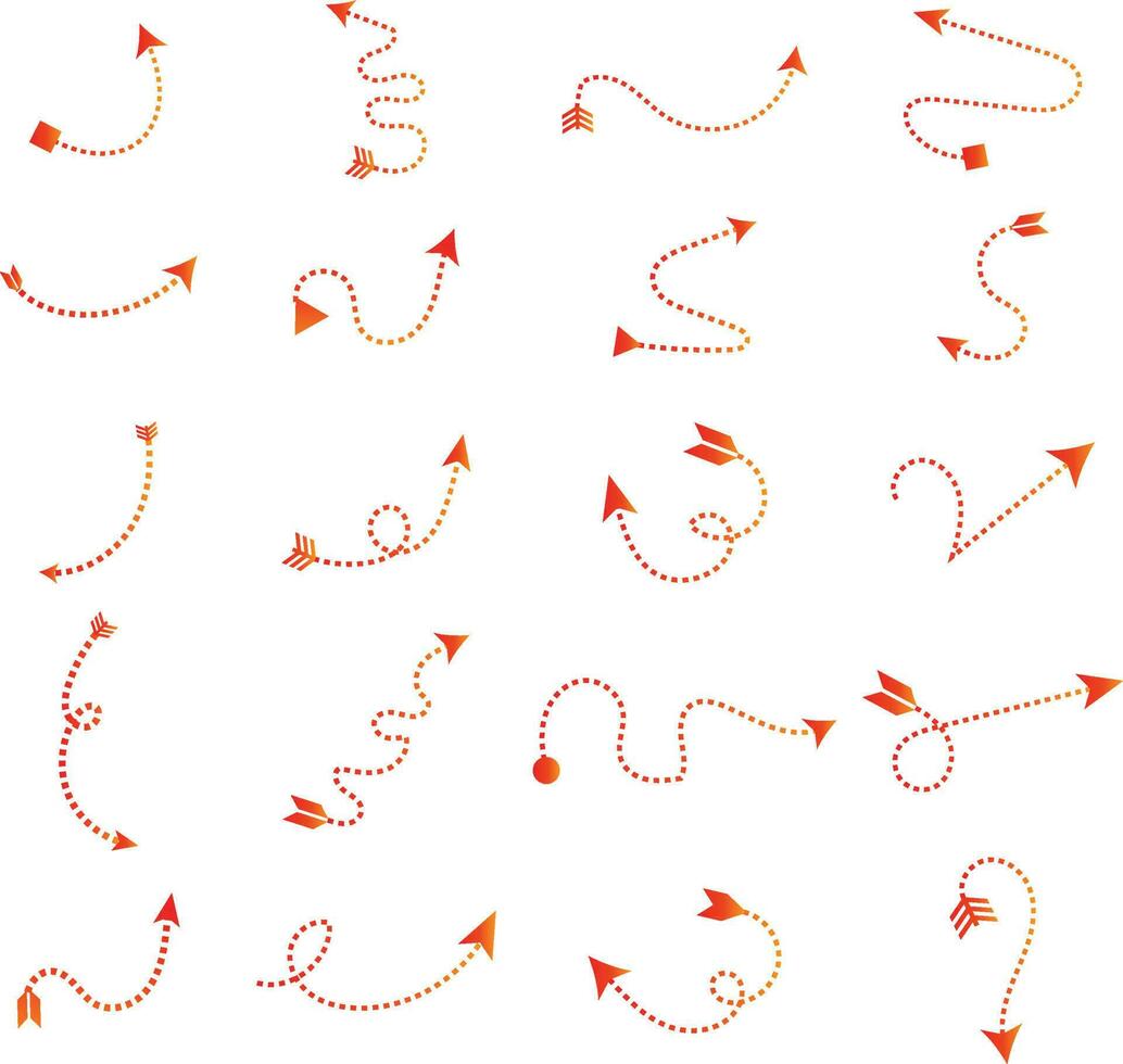 Arrow Logos Vector Set