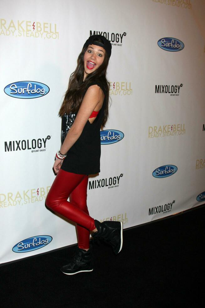 LOS ANGELES  APR 17  Amber Montana at the Drake Bells Album Release Party for Ready Set Go at Mixology on April 17 2014 in Los Angeles CA photo