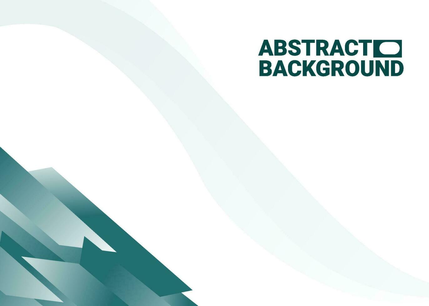 Cover page style abstract professional style in gradient blue vector