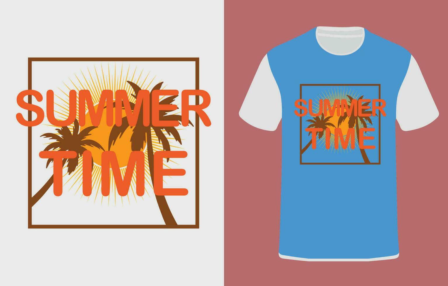 Summer vector graphic design, for prints, vector illustration.