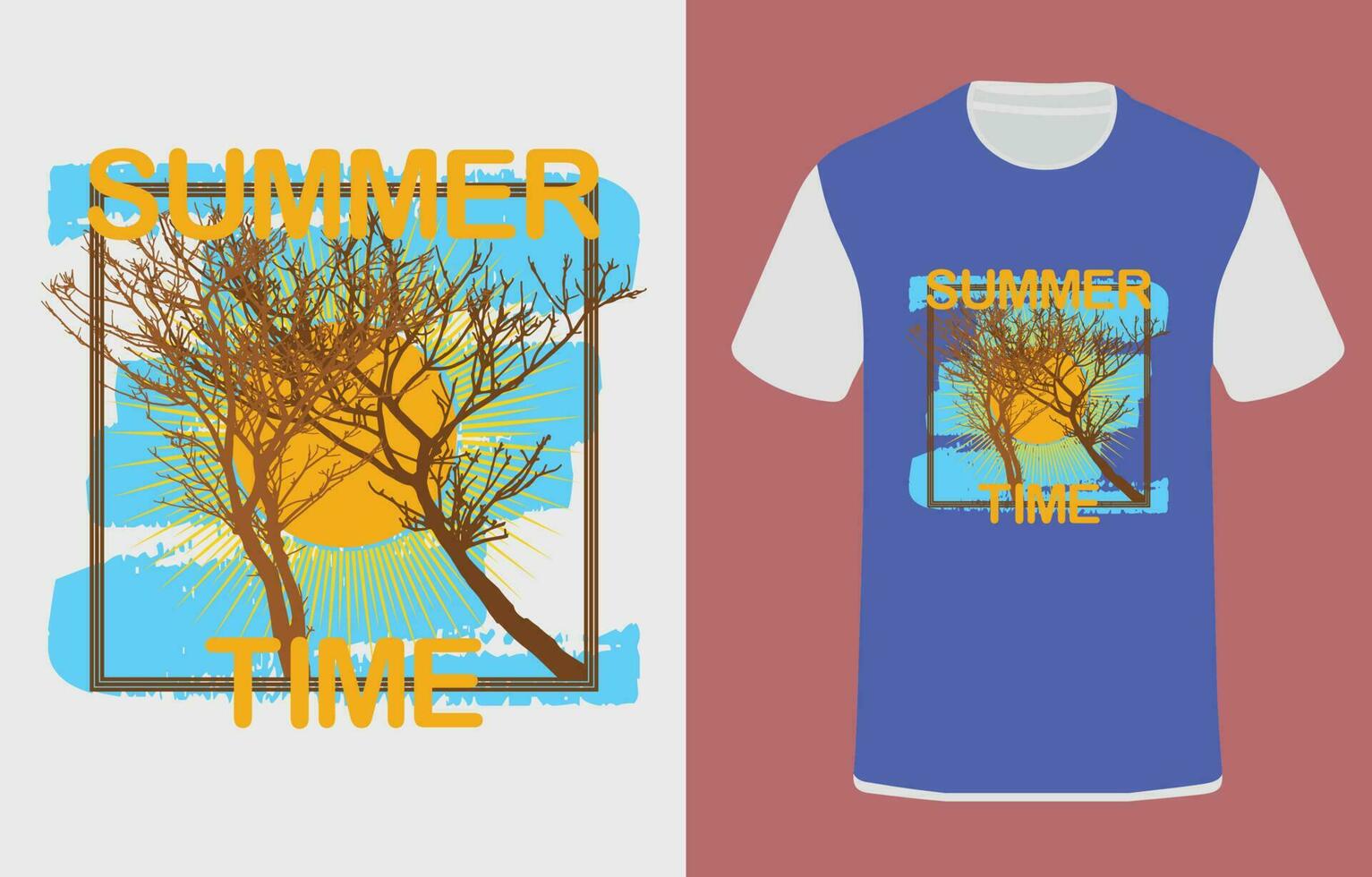 Summer vector graphic design, for prints, vector illustration.