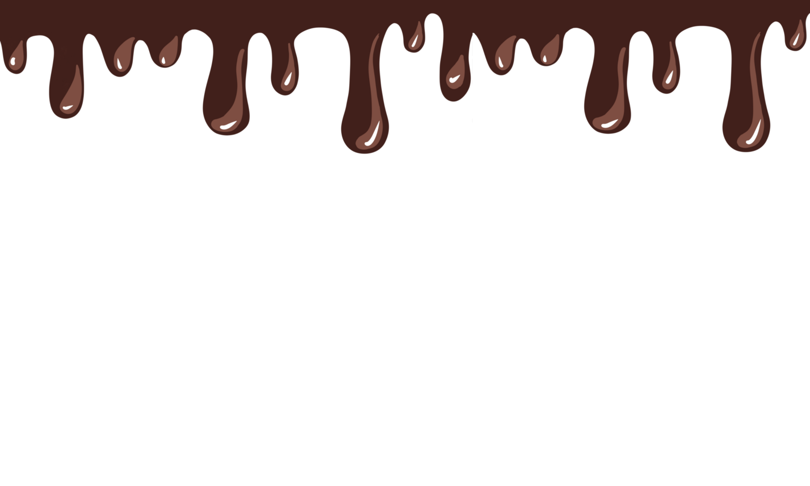 Chocolate Melting With Waffle Background png