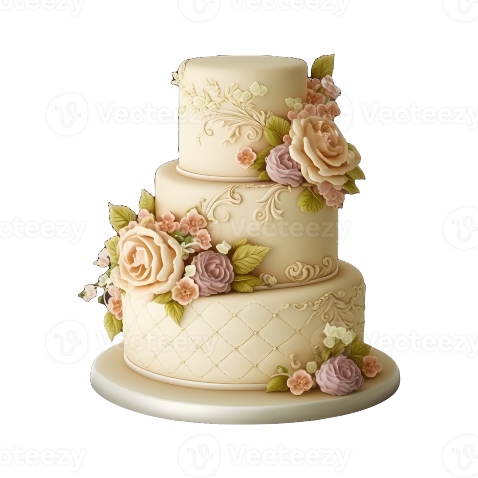 cute wedding cake . png