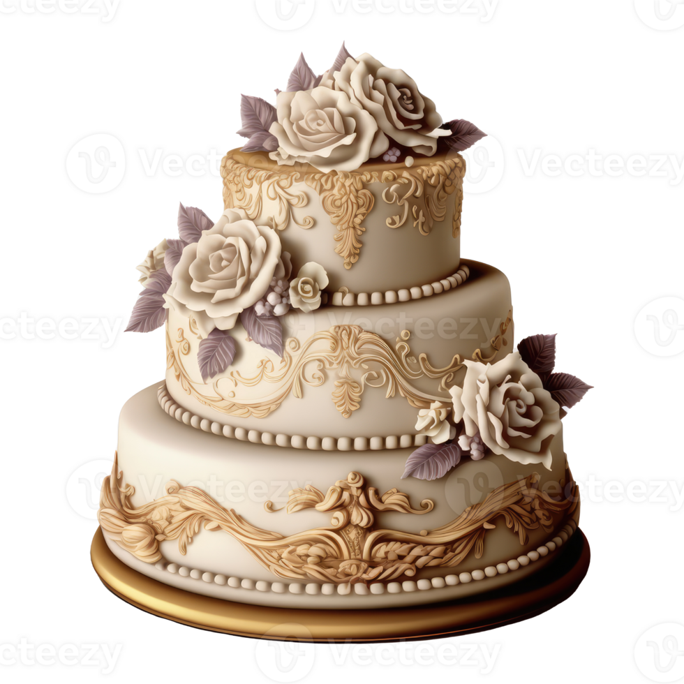 cute wedding cake . png