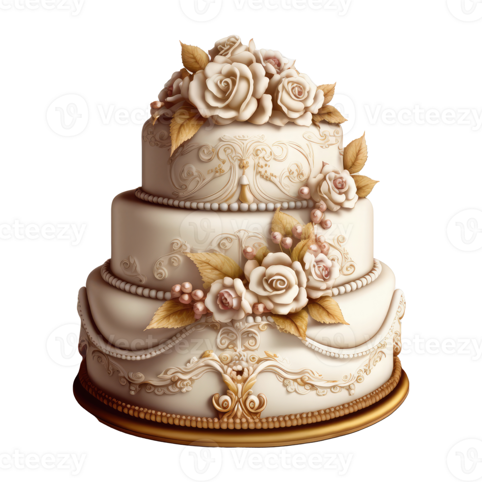 cute wedding cake . png