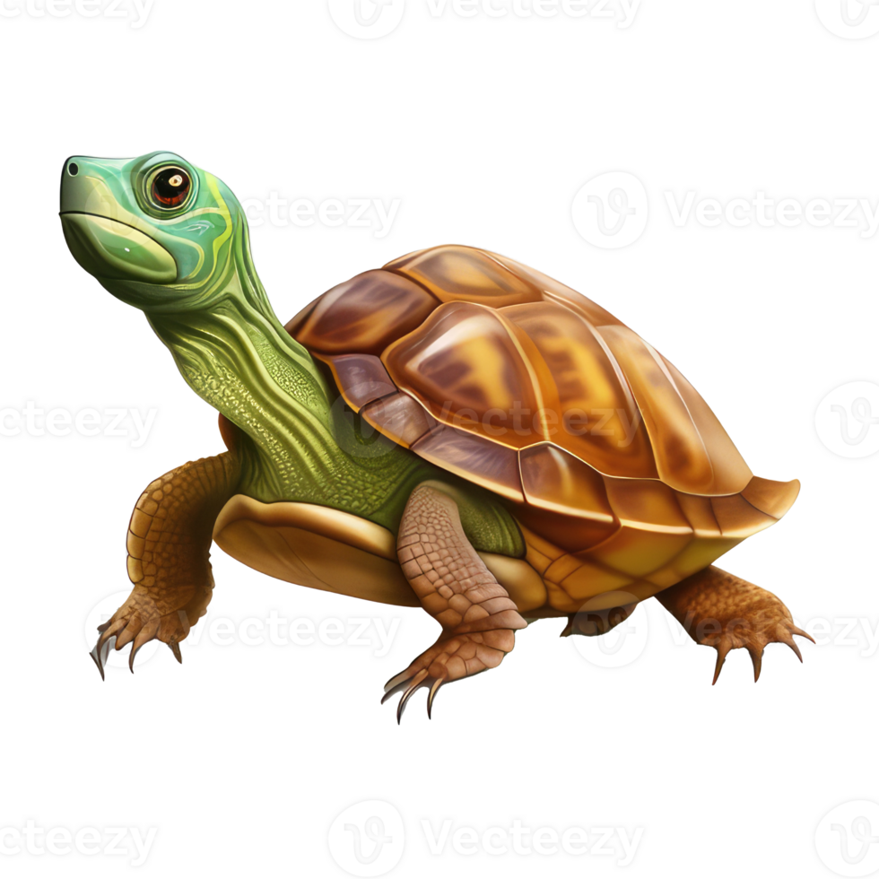 tartaruga animal variações . ai gerado png