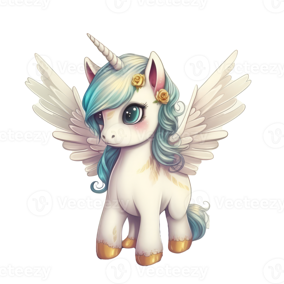 unicorn with wings . png