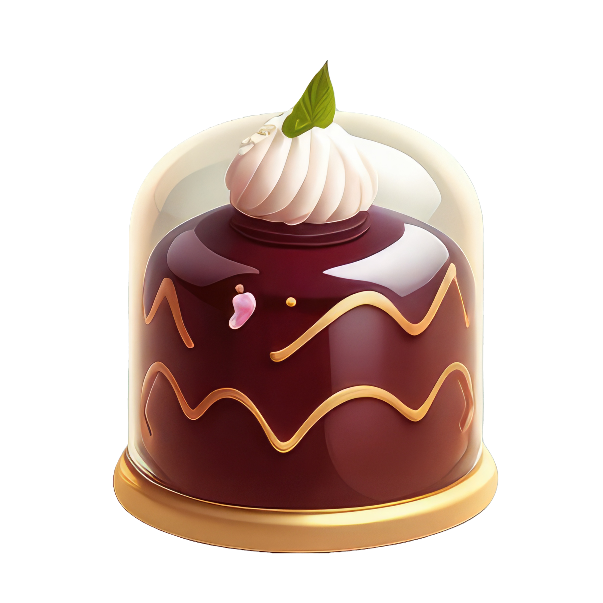 Free cute cake . AI Generated 23529441 PNG with Transparent Background