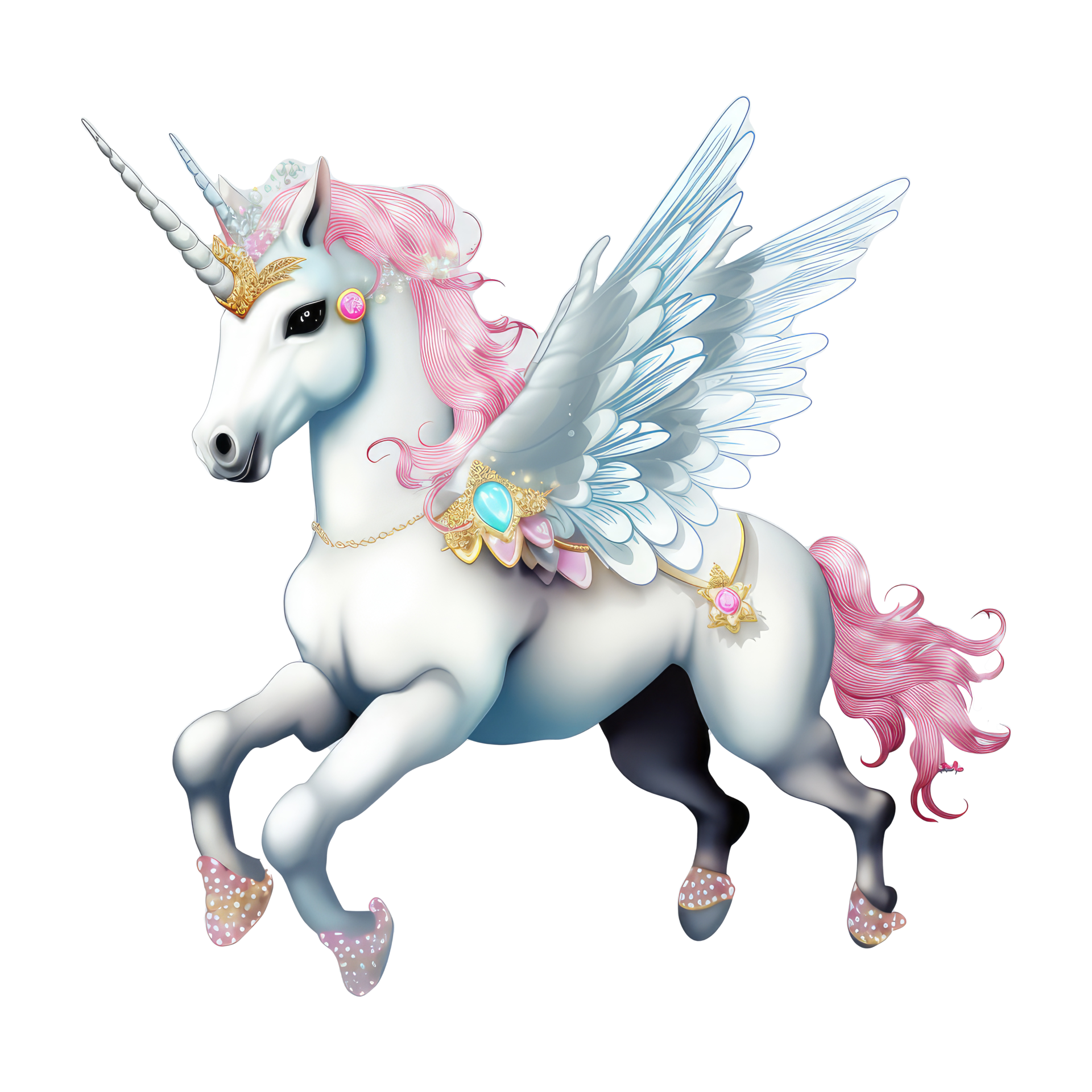 unicorn with wings . 23529482 PNG