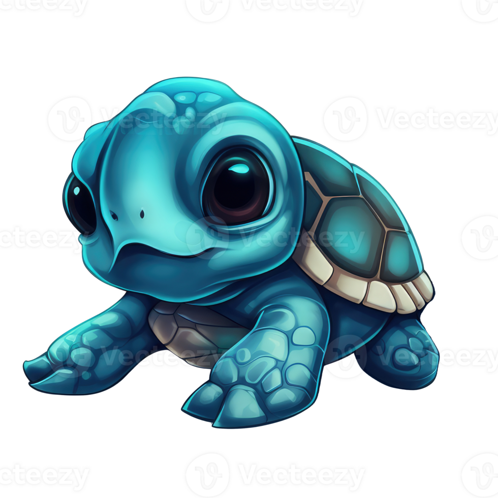 cute turtle . png