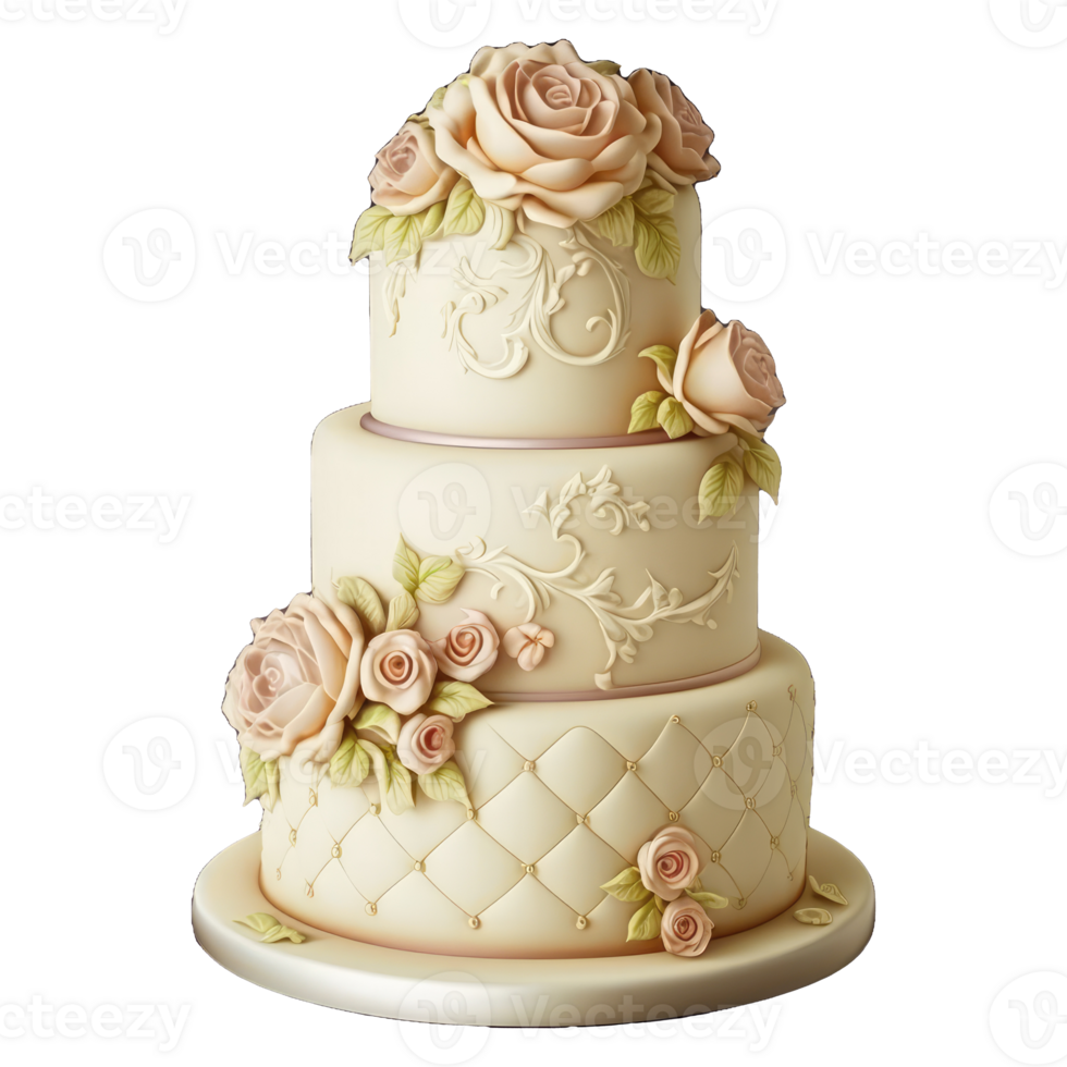 cute wedding cake . png