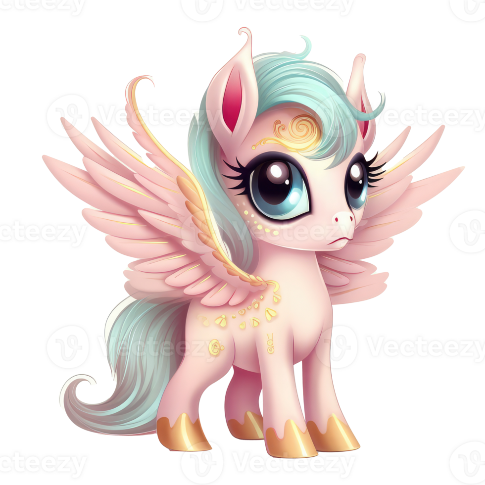 unicorn with wings . png