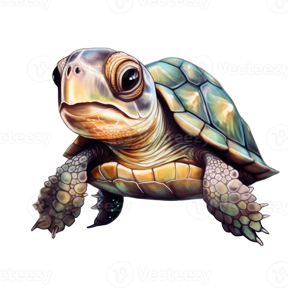 cute turtle . png