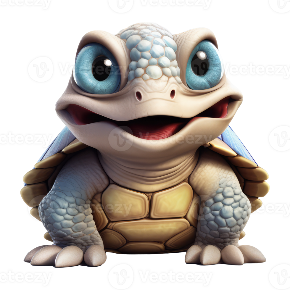 cute turtle . png