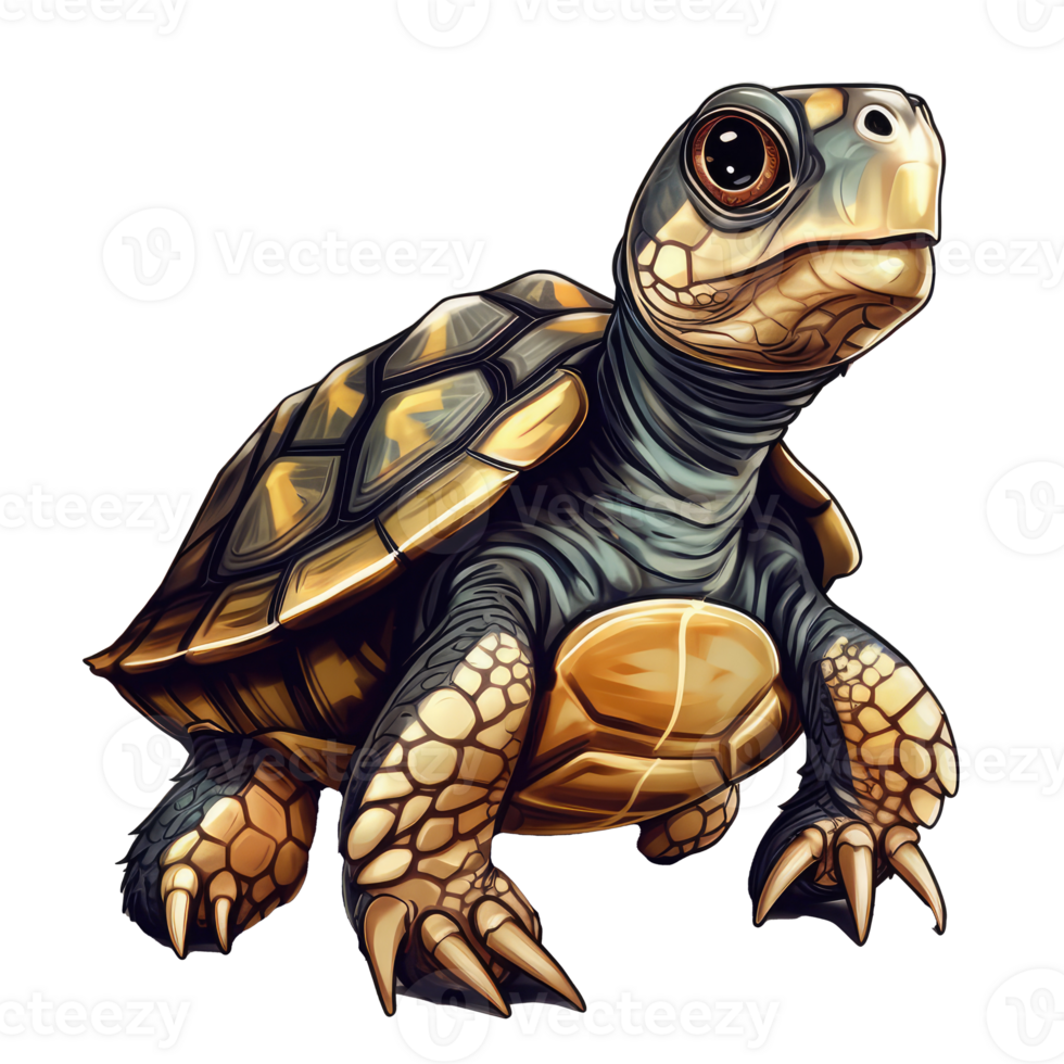 cute turtle . png
