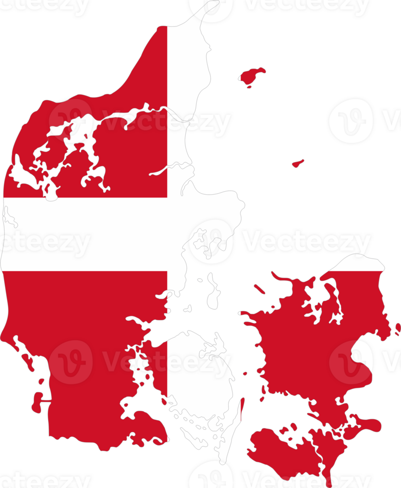 Denmark flag pin map location png