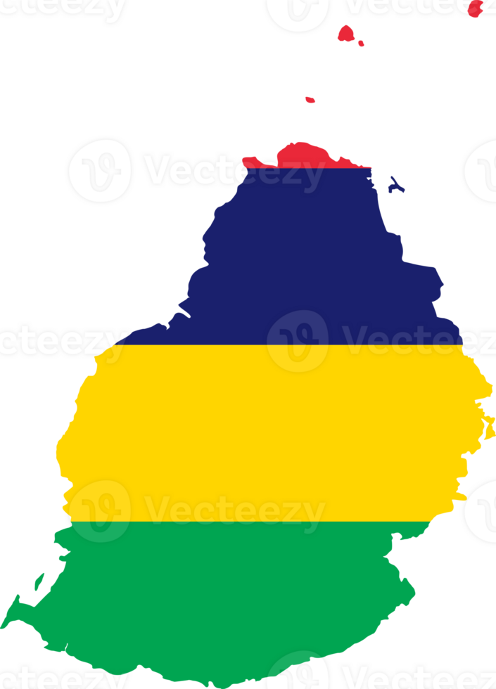 Mauritius flag pin map location png