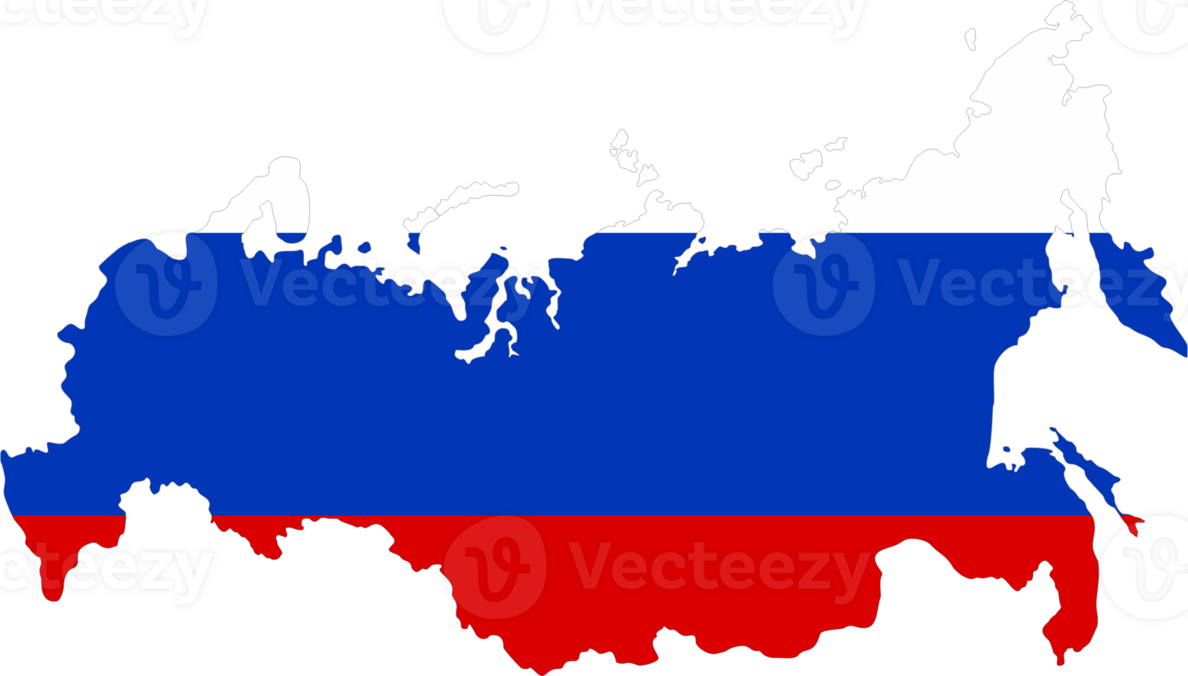 Russia flag pin map location 23529955 PNG