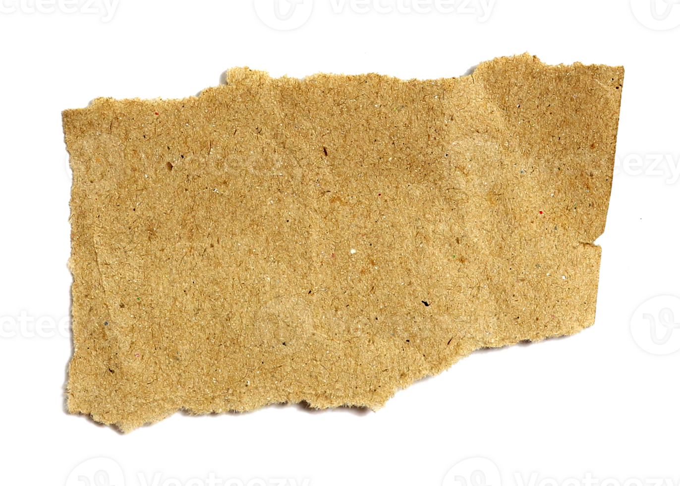 a sheet of paper torn to pieces on transparent background png file